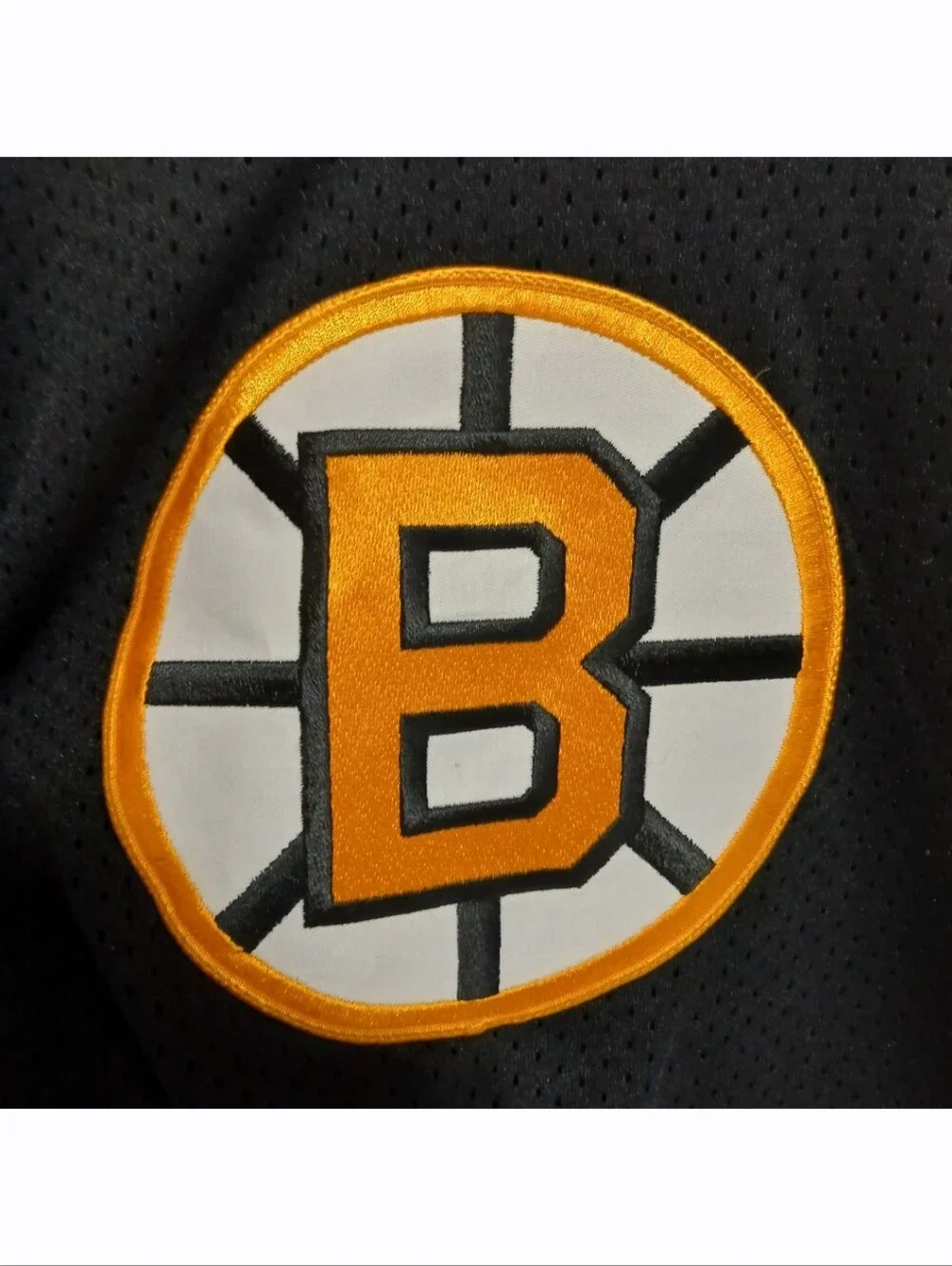 Vintage Boston Bruins Hockey CCM Air-Knit Size S Jersey Embroidered US Made